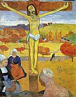 Paul Gauguin Famous Paintings - Yellow Christ